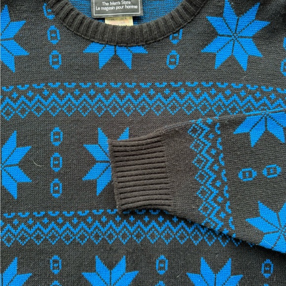 Vintage Sears Abstract Print Sweater - Picture 2 of 6